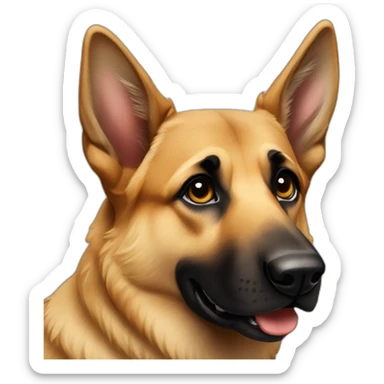 German shepherds sticker