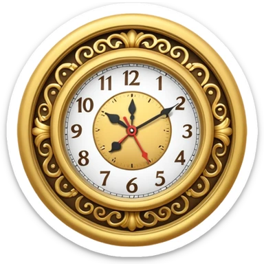 clock sticker