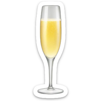 cava glasses sticker