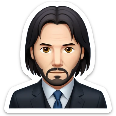 john wick sticker