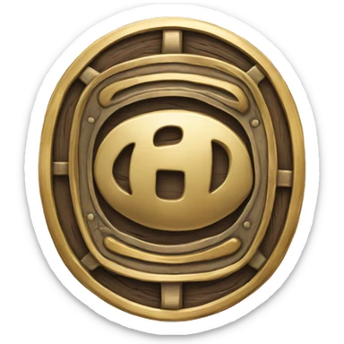 Western belt buckle  sticker