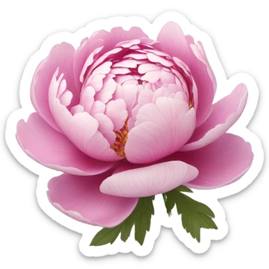 Pivoine sticker