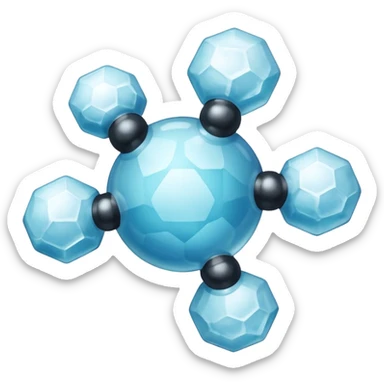 Methamphetamine molecule sticker