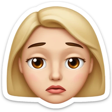 make me a ￼ judgemental face sticker