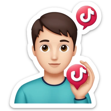 Verificado de ticktoc  sticker