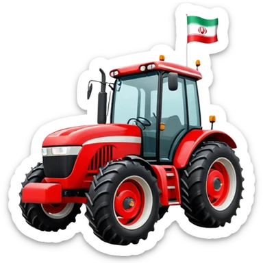 Tractor Team Iran 2025 Logo sticker