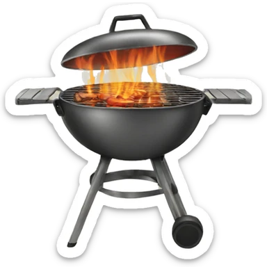 Barbecue  sticker