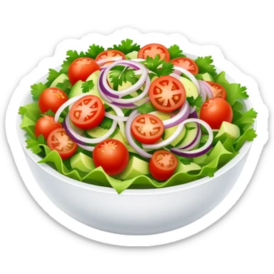 Chilean salad  sticker