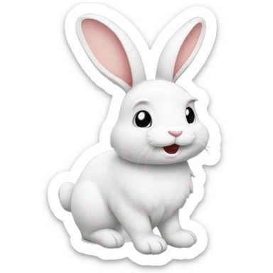 lapin sticker