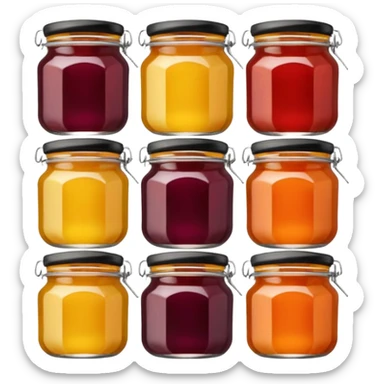 Jam Jars sticker