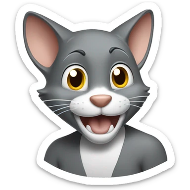 Tom and Jerry sticker