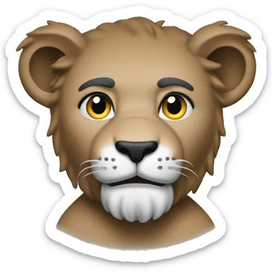 Detroit Lion sticker