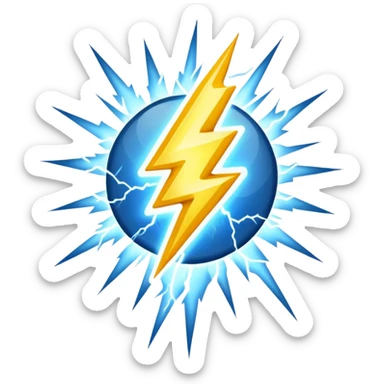 THUNDER sticker