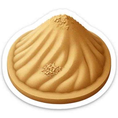 pile of the sand sticker