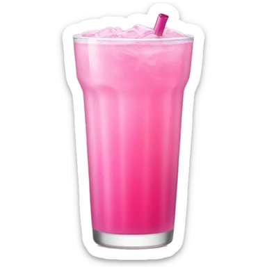 Pink drink sticker