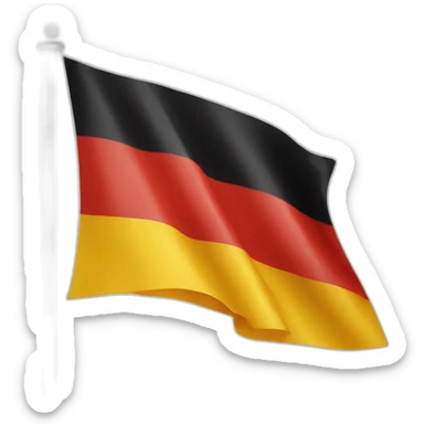 germany flag sticker