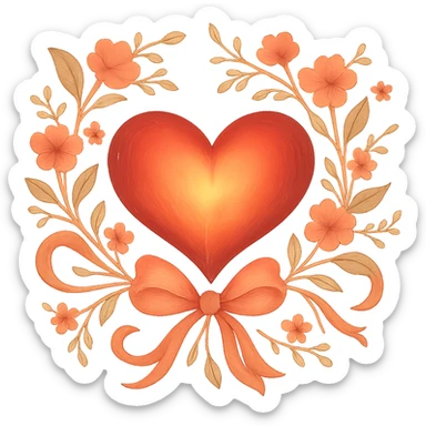 Remove the background, keep only the love object, no background, in gpt-image-1-xV0cMQyD3gM style. sticker
