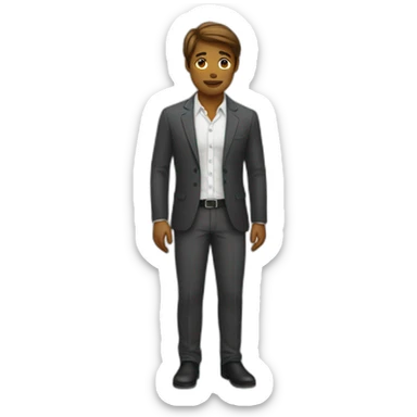 Femme embrasse homme sticker