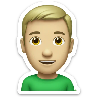 1 written inside the circle of green dashes just like in WhatsApp's one time view sticker