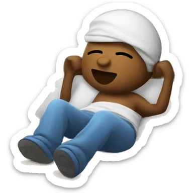 Going to sleep  sticker