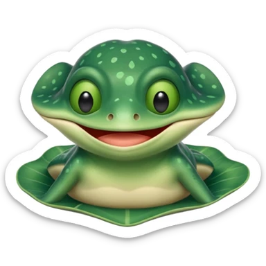 pepe the frog, as a stingray sticker