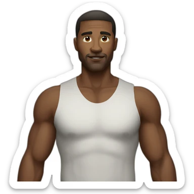 Dominant man sticker