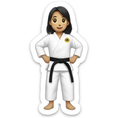 judo-black-belt sticker
