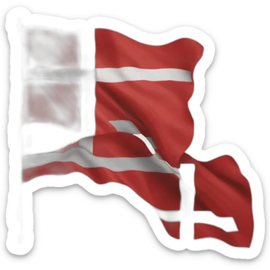 Georgia flag sticker