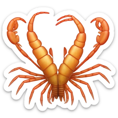 Anomalocaris Shrimp sticker