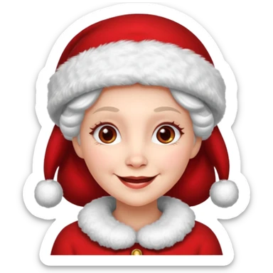 Mrs.Claus sticker