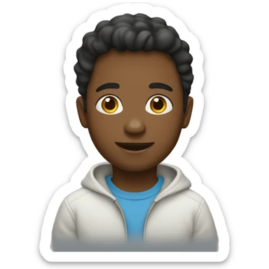 Un garçon qui rêve sticker