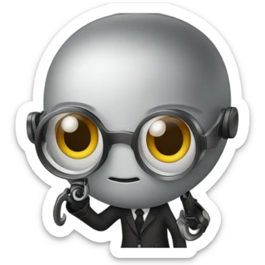 \octupus as a spy sticker