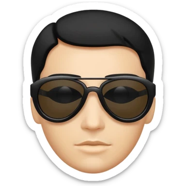 matrix sunglasses sticker