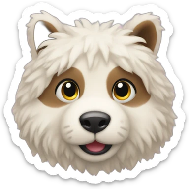 Une peluche sur Jul sticker