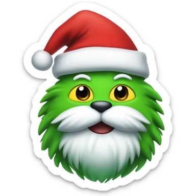 The grinch sticker