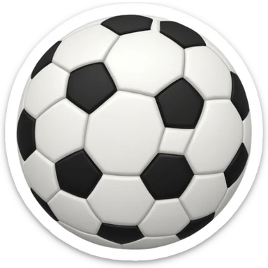 pelota de esponja denfutbol sticker