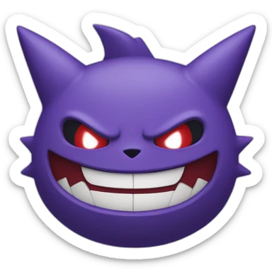 Gengar sticker