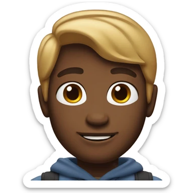 Make a iPhone boy memoji sticker