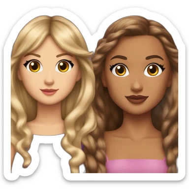taylor swift and ariana grande sticker