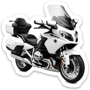 Moto r1200rt  blanca sticker