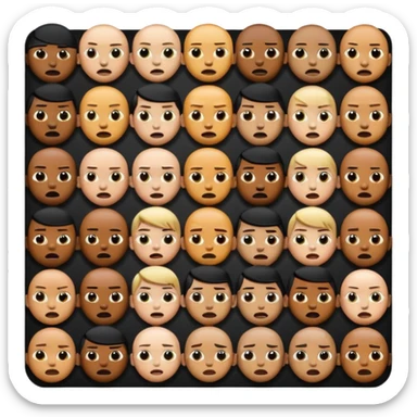 make a French urban rap emoji pack mixing city elements, emotional tension, dim street lighting and expressive faces to reflect lyrical depth sticker