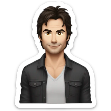 ian somerhalder sticker