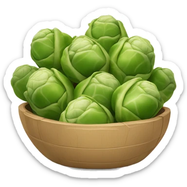 Brusselle sprouts  sticker