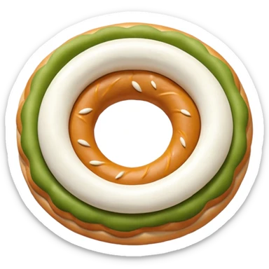 Simit arası peynir  sticker