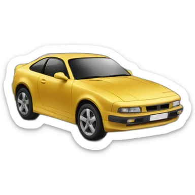 Une garage sur un oiseau sticker