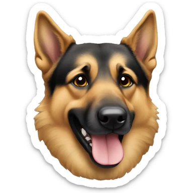 Berger allemand  sticker