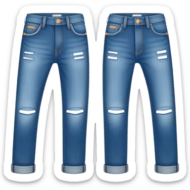 Jeans sticker