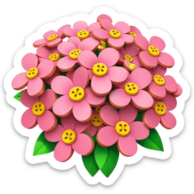 spam meat flowers sticker