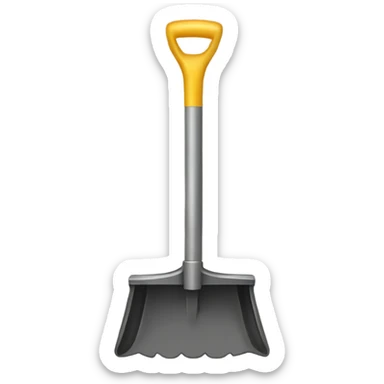 Poop scooper sticker