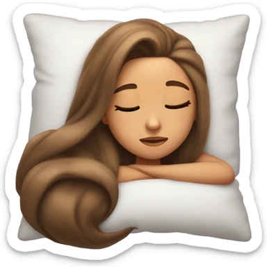 Ariana Grande sleeping sticker